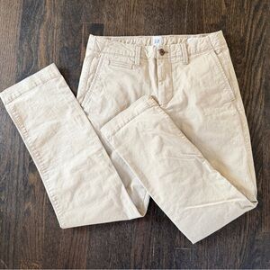 GAP Light Khaki Casual Trousers 28 x 30